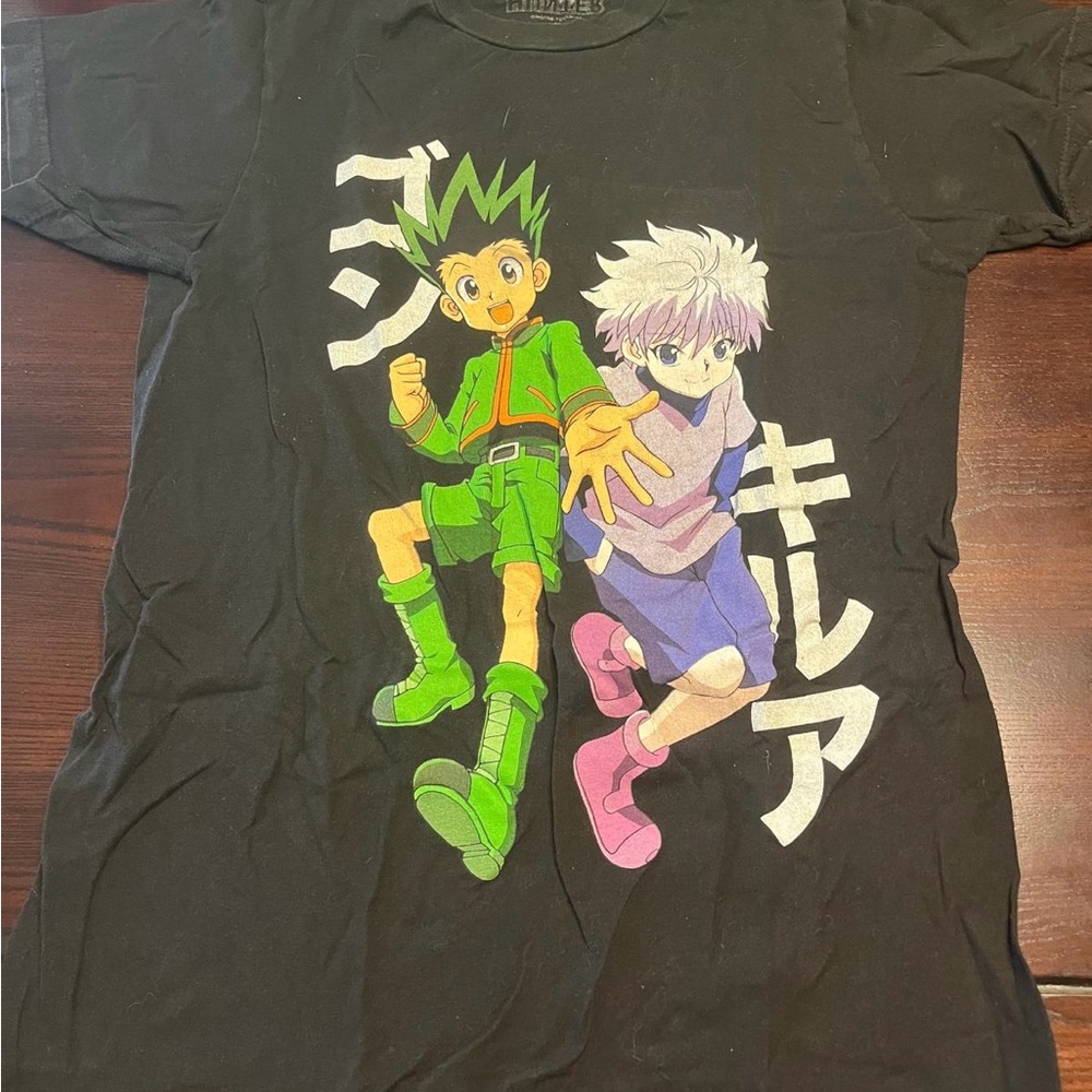 Hunter x Hunter Anime Graphic T-Shirt - Black